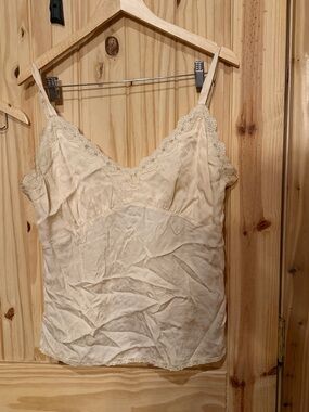 Spell Cream Lace Trim Camisole